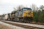 CSX 335 and 5246 roll past Valleywood Road